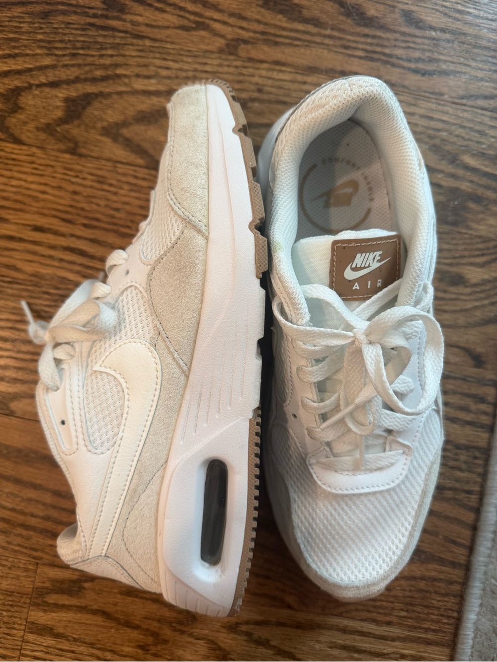 Nike Women’s Air Max SC - Light Gray with Cream Swoosh - Picture 7 of 10